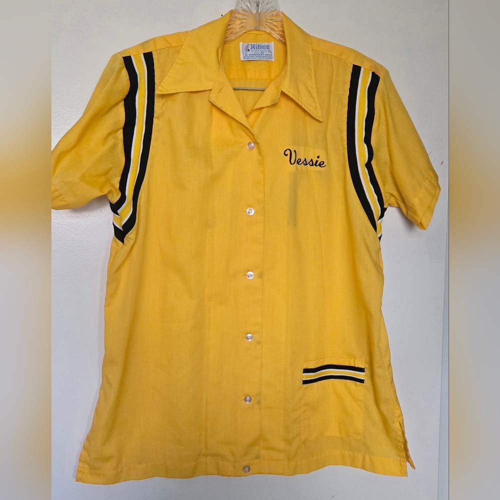 Vintage Hilton Women's Bowling League Shirt
